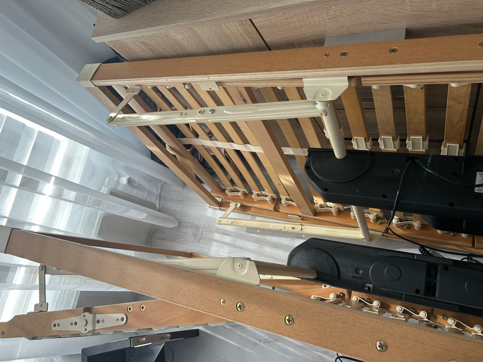 Lattenbodem, Tweepersoons, Ophalen of Verzenden, Zo goed als nieuw, 200 cm