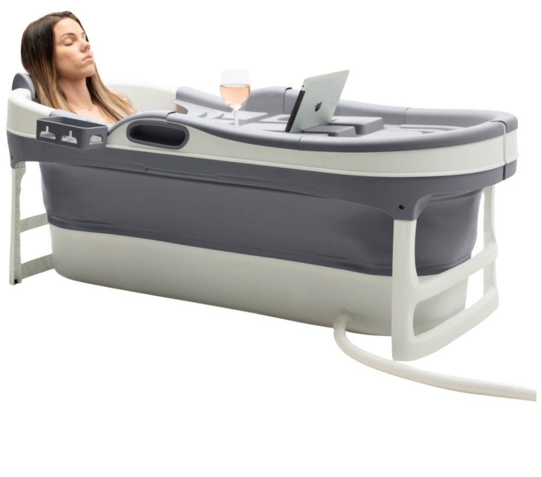 Orginele HelloBath opvouwbaar bad, Ophalen, Overige typen, 50 tot 100 cm, Zo goed als nieuw