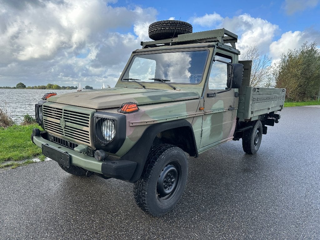 Mercedes 230GE Pick up Puch W461 G klasse Benzine, Auto's, Automaat, Zwart, 4 cilinders, G-Klasse