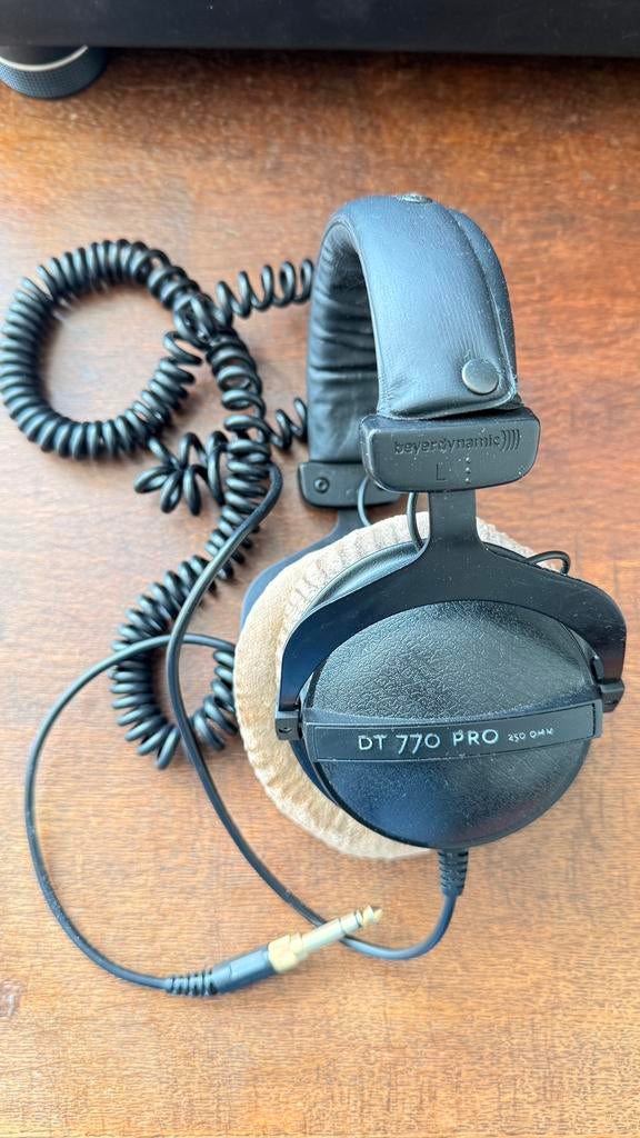 Beyerdynamic DT770 DT 770 Pro 250, Ophalen of Verzenden, Zo goed als nieuw, Over oor (circumaural), Overige merken