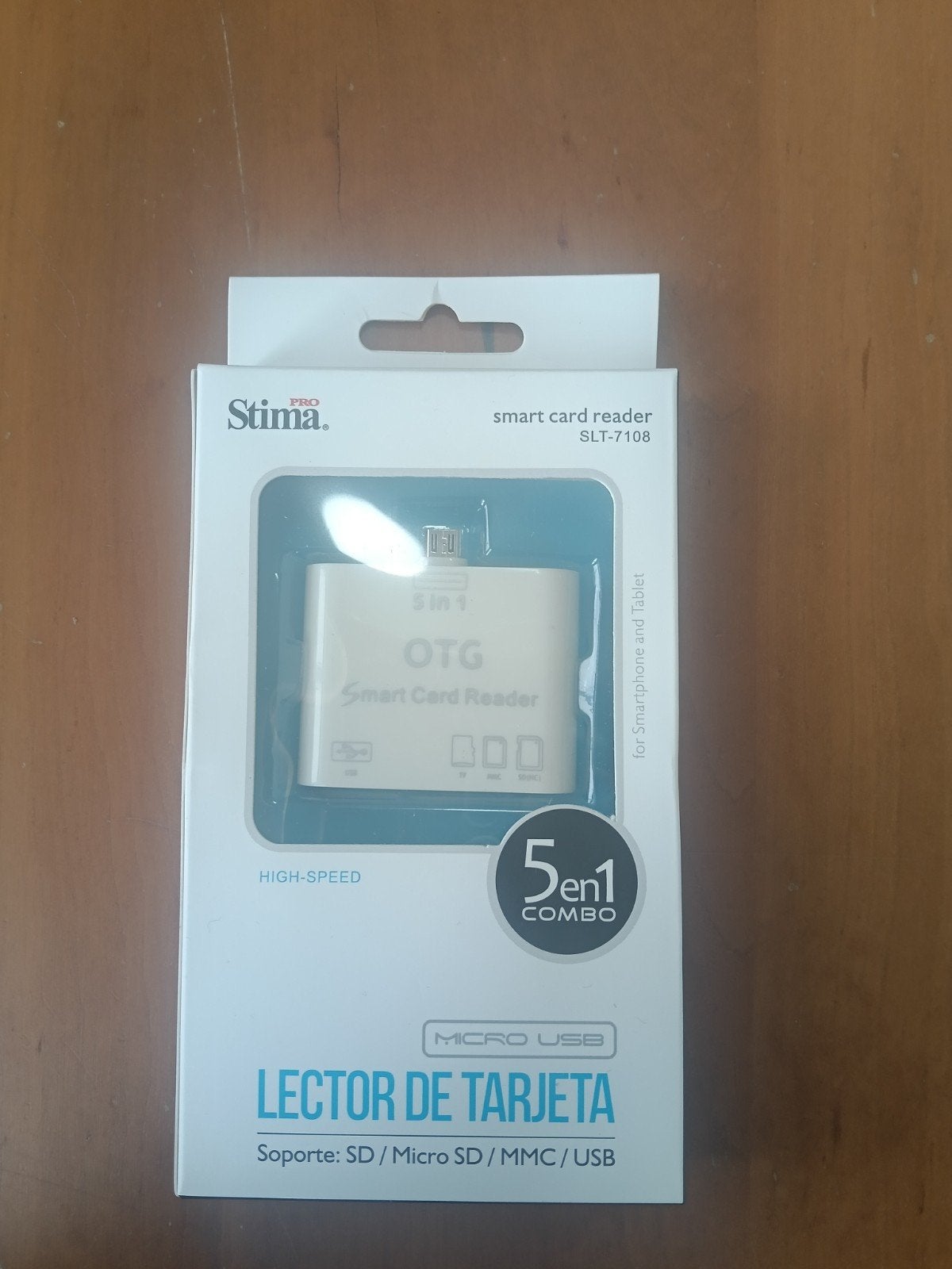 Stima 5-in-1 OTG Smart Card Reader Micro USB, Ophalen of Verzenden, Nieuw, Stima