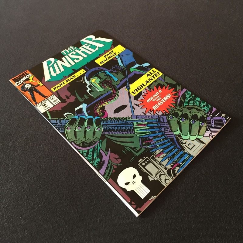 Punisher Vol.2 #34 (1990) VF+ (8.5), Boeken, Eén comic, Amerika, Marvel Comics, Ophalen of Verzenden