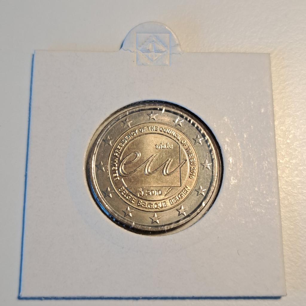 België 2 euro 2010 - Voorzitterschap EU UNC, Postzegels en Munten, Munten | Europa | Euromunten, Ophalen of Verzenden, België