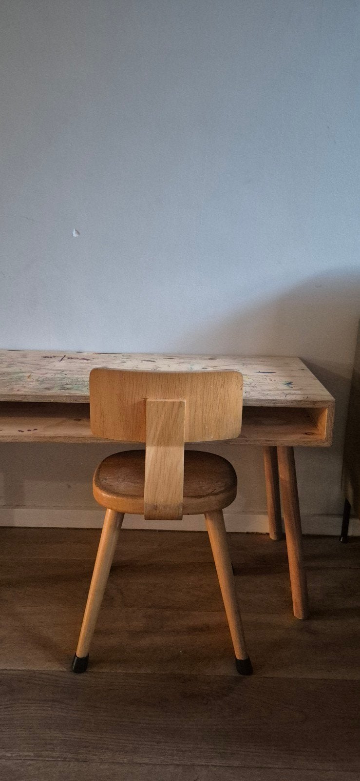 Kinder tekentafel / kleuterbureau multiplex, Ophalen, Tafel(s)