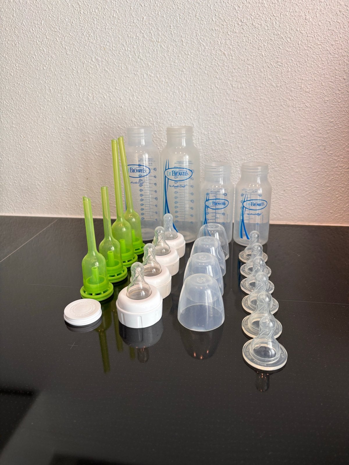 Dr Browns’s flessen - smalle speen, Kinderen en Baby's, Babyvoeding en Toebehoren, Ophalen of Verzenden, Gebruikt, Babyfles, Dr. Brown's