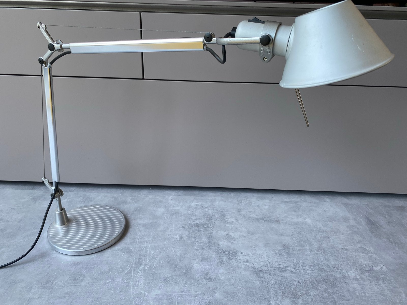 Artemide Tolomeo Tavolo design tafellamp, Ophalen, Bureaulamp, E27 (groot), Metaal