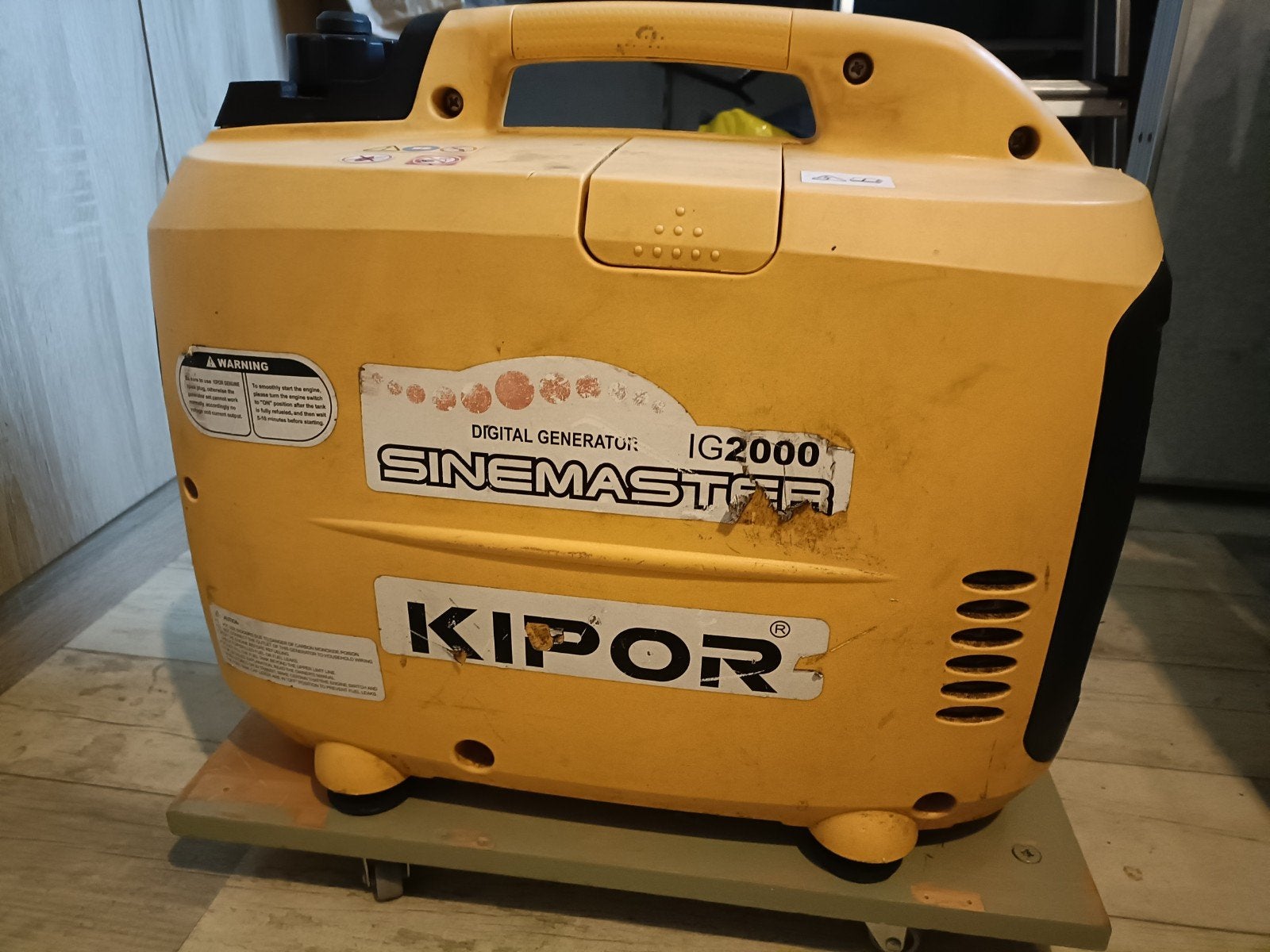 Kipor Sinemaster IG2000 Digitale Generator - Gebruikt, Ophalen, Gebruikt, 5 tot 10 kVA, Benzine