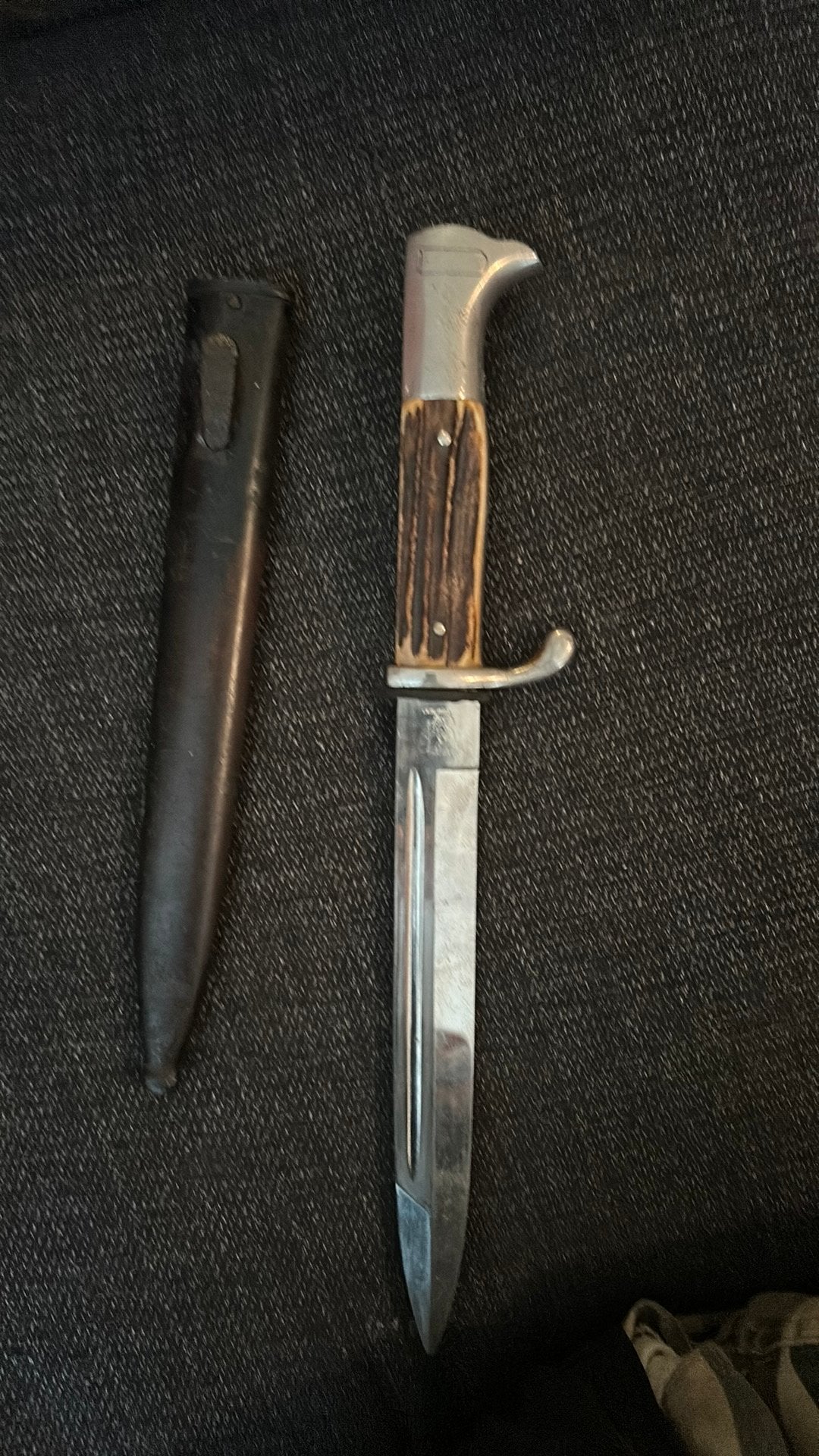 Original Eickhorn Solingen uitgaansbajonet, Verzamelen, Militaria | Tweede Wereldoorlog, Ophalen, Nederland