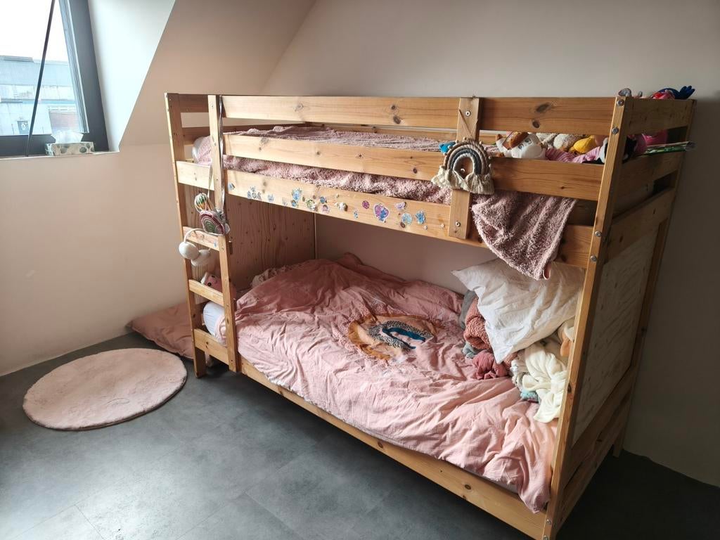 IKEA Stapelbed - Perfect voor Kinderkamers, Gebruikt, 90 cm, 160 tot 180 cm, Tweepersoons