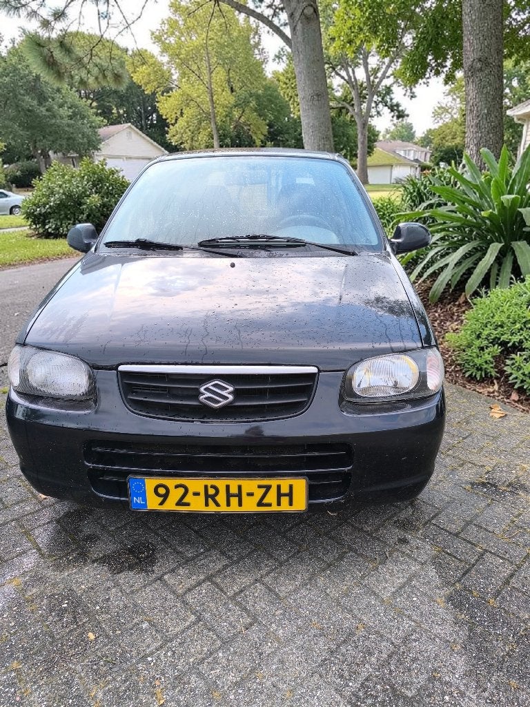 Suzuki Alto  2005 Zwart, Auto's, Suzuki, 750 kg, 4 cilinders, 4 stoelen, Zwart