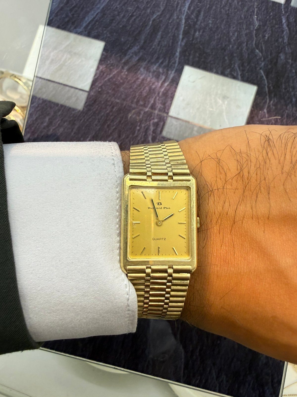 14k gouden massieve bernard & Piot horloge antiek 59 gram
