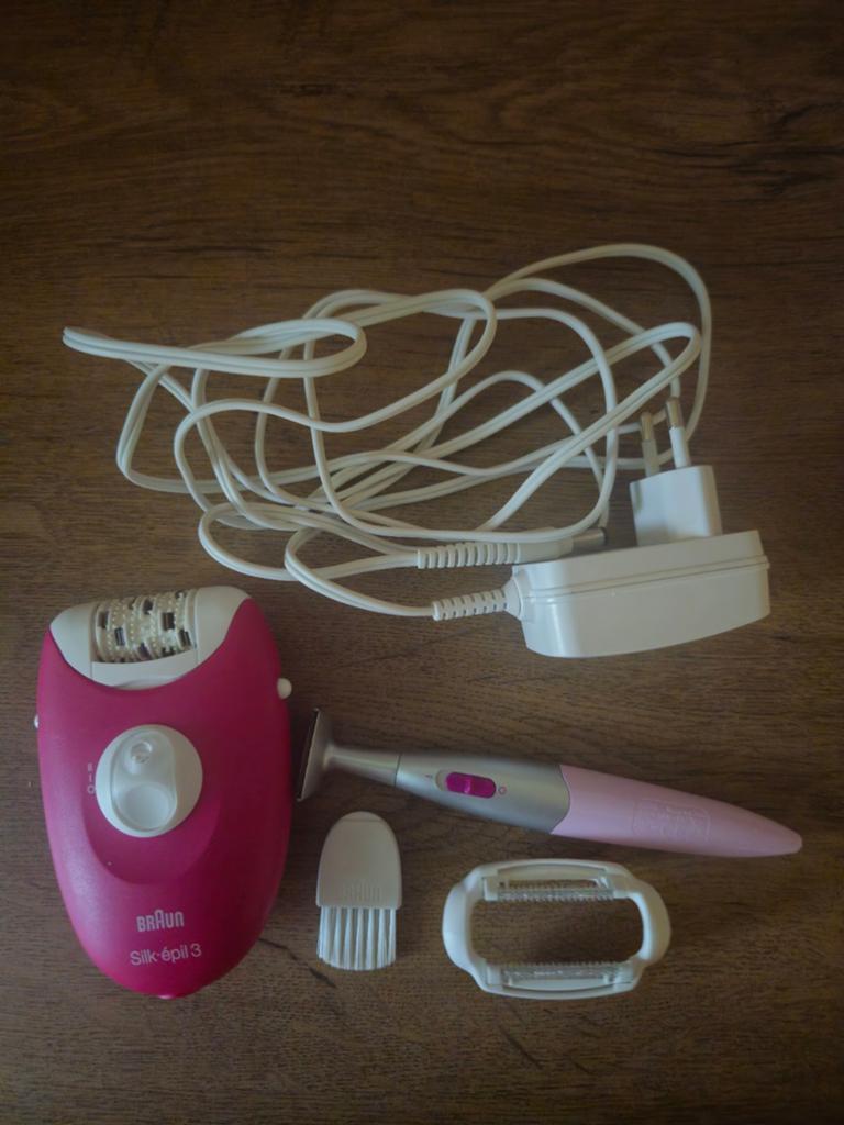 Braun Silk-épil 3 Epilator met extra trimmer, Ophalen of Verzenden, Zo goed als nieuw, Scheren en Epileren