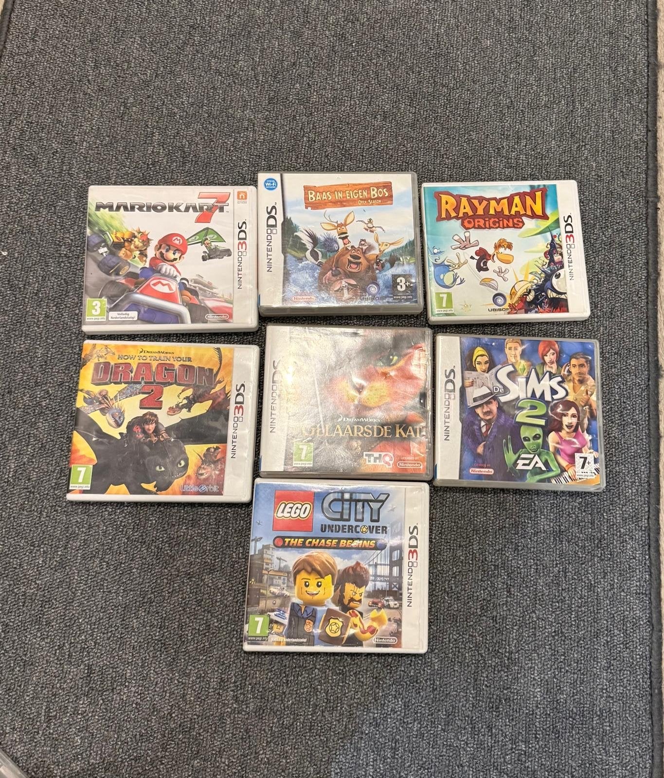 Nintendo 3DS en DS games - Mario Kart, Sims, Rayman en meer, Spelcomputers en Games, Online, Gebruikt, Overige genres, Ophalen of Verzenden