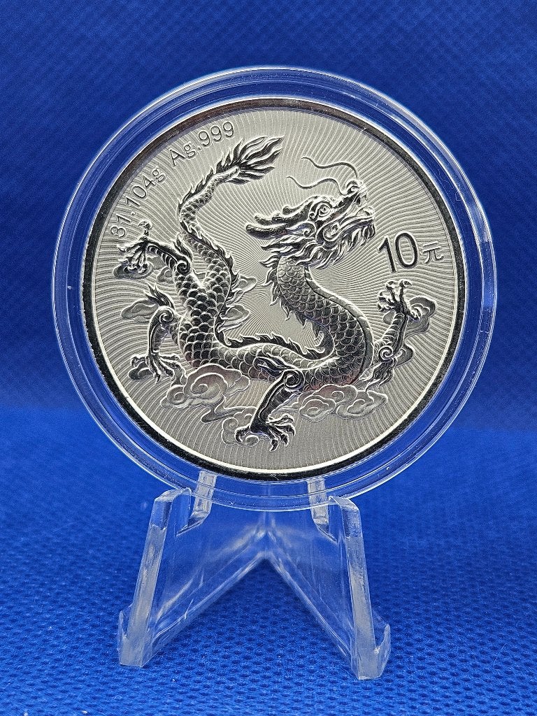 Foto 10 van (9273) TOPPER CHINA 20X DRAGON 10 YUAN 2026 ONE OUNCE