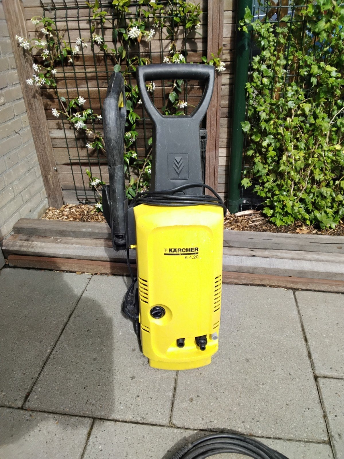 Hogedrukreiniger met probleem. Lekt. Karcher k4.20., Ophalen, Gebruikt, Met autostop en -start, Karcher k4.20