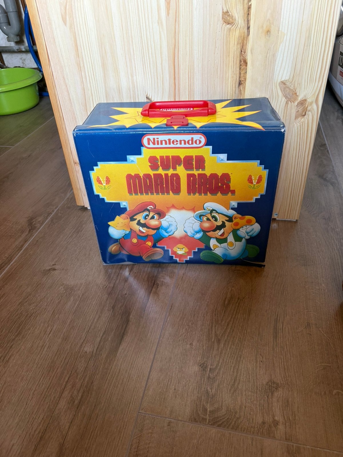 NES Super Mario Bros Koffer / Opberg Case (SNES Accessoires), Spelcomputers en Games, Ophalen of Verzenden, Gebruikt