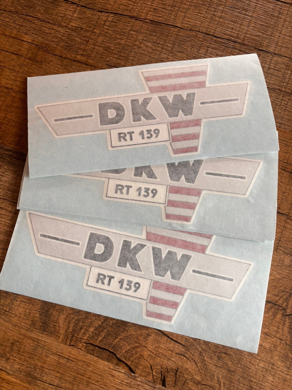 Stikkers zijkant DKW Rt139, Ophalen of Verzenden, Nieuw, Frame, Overige merken