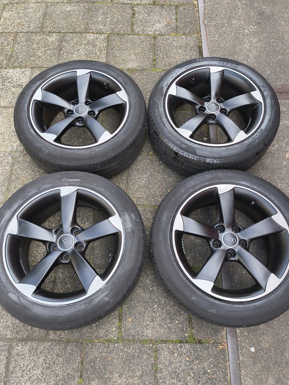 Audi velgen 17 inch rotor velgen 5x112 a4 a6 q3 q2 velgen rs, Ophalen, Zo goed als nieuw