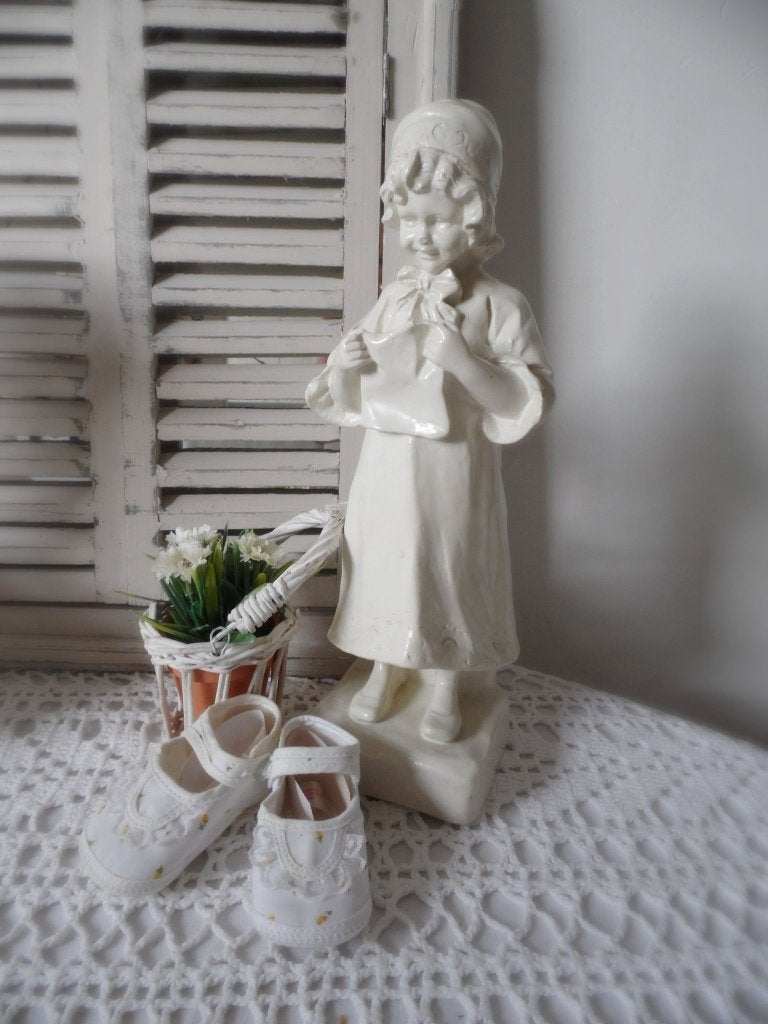 oud brocante beeldje, v.b.f amsterdam, Ophalen of Verzenden