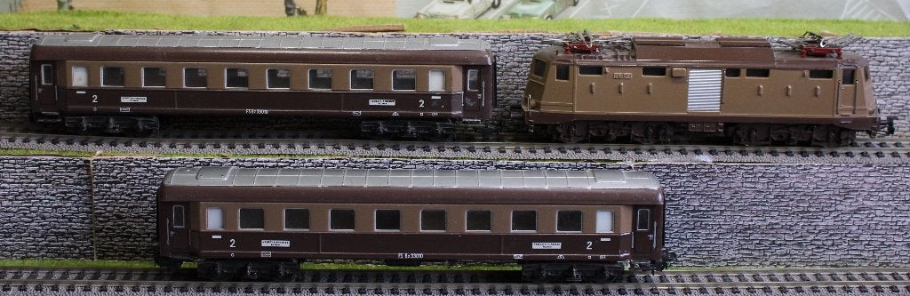 Marklin E loc + rijtuigen  FS  ( Ital.spoorw. ), Hobby en Vrije tijd, Wisselstroom, Treinset, Ophalen of Verzenden, Zo goed als nieuw
