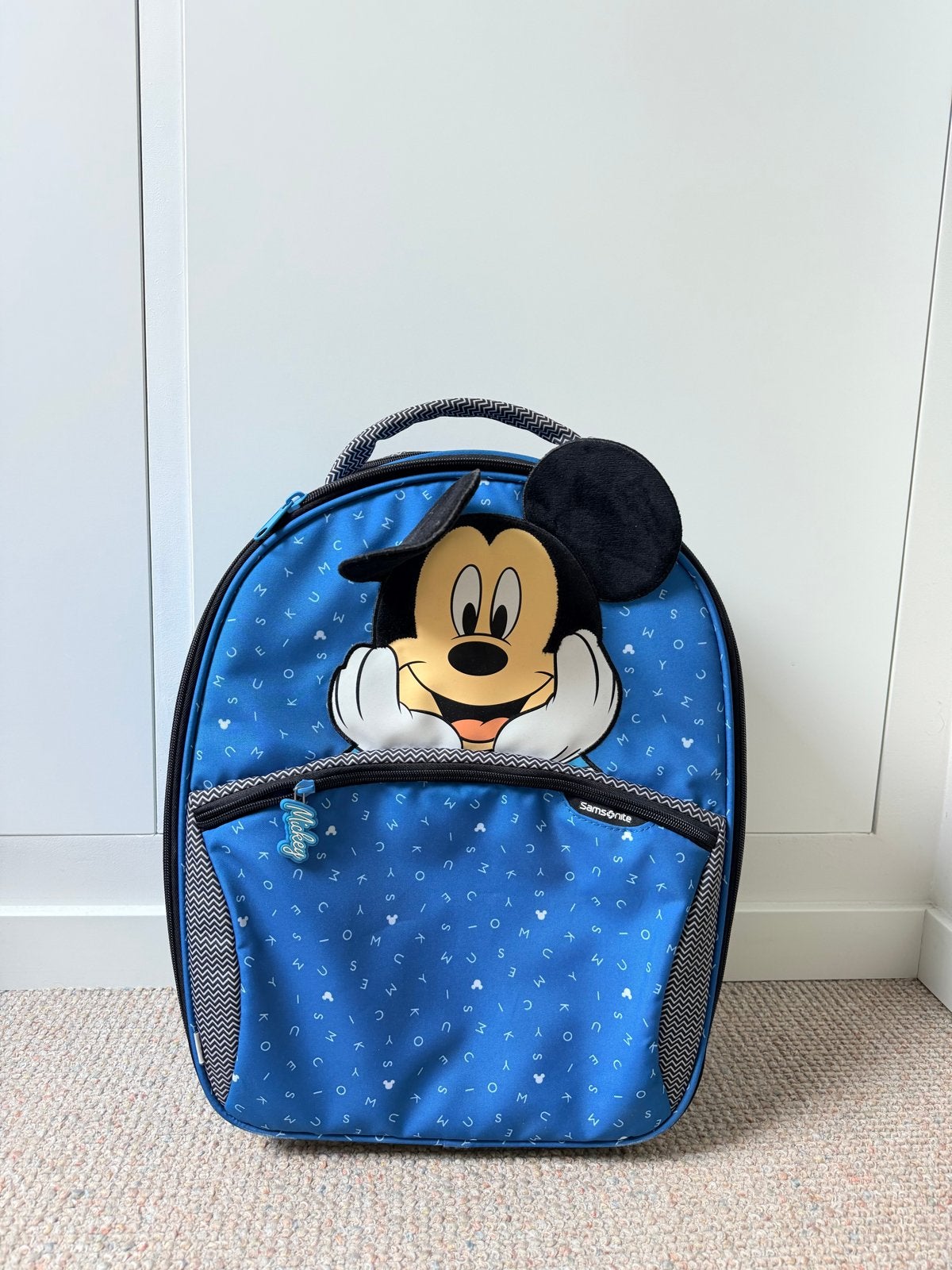 Samsonite kinder trolley handbagage (24 l)- Mickey Mouse, 25 tot 40 cm, Zo goed als nieuw, Ophalen, Overige merken
