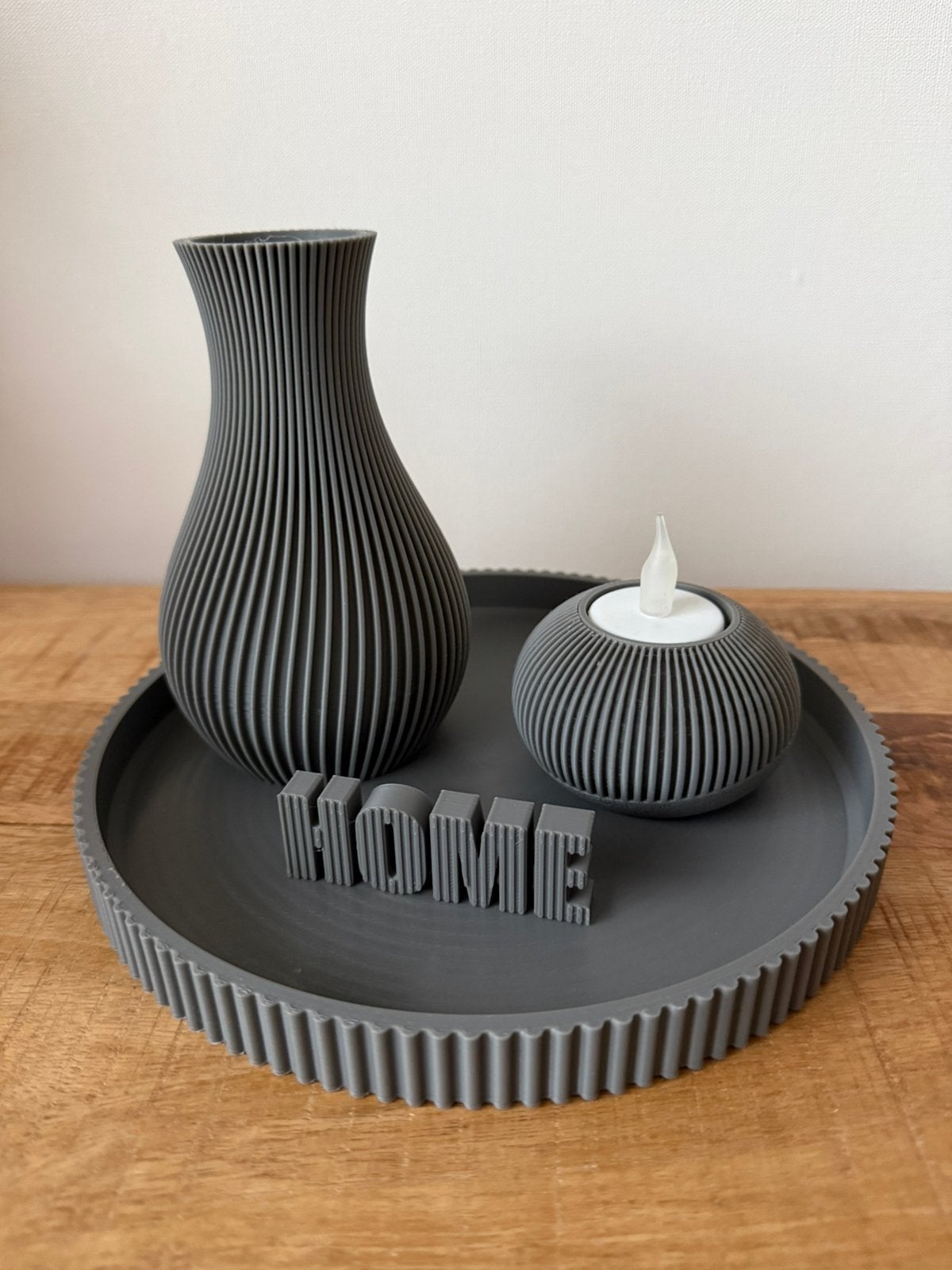 Diverse 3D geprinte woonaccessiores, Meerkleurig, Overige stijlen, Nieuw, Kunststof