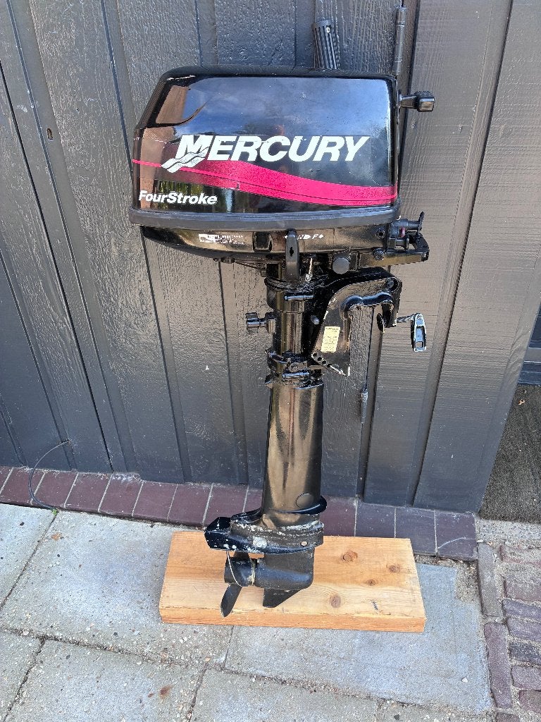 Mercury 6.0 FourStroke Buitenboordmotor, Watersport en Boten, Buiten- en Binnenboordmotoren, Ophalen, Gebruikt, 5 tot 10 pk, Viertaktmotor