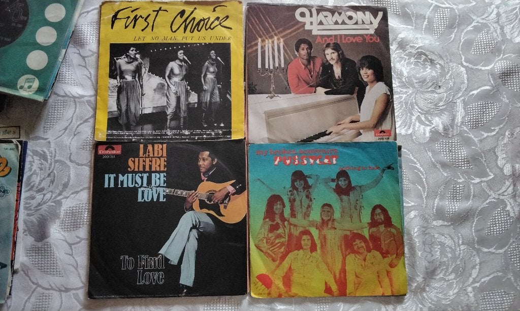 Singles First Choice Pussycat Sylvester Paul Kelly The Chief, Fotohoes, Ophalen of Verzenden, Gebruikt, Overige genres