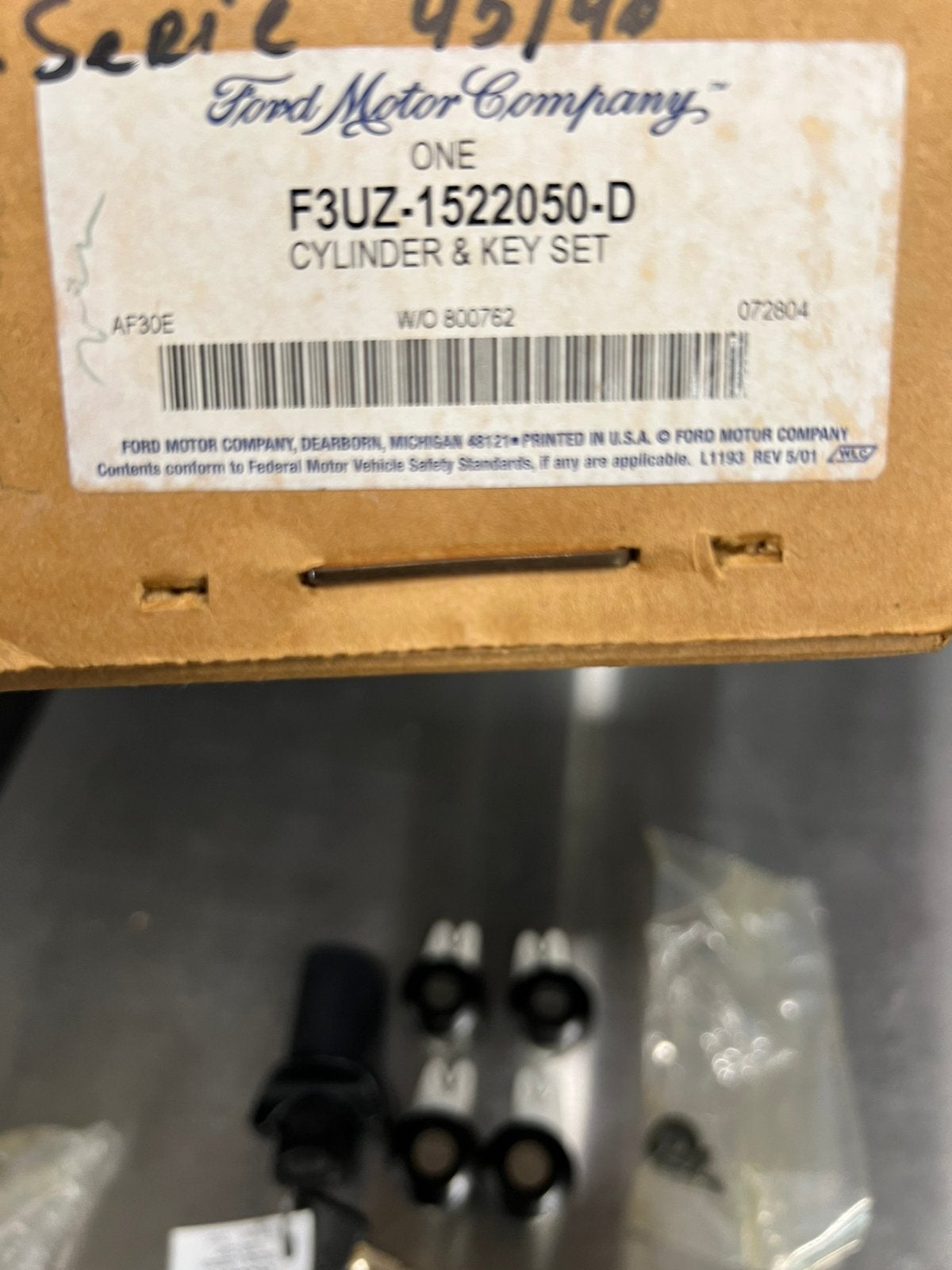 Ford Econoline deursloten set origineel motorcraft!, Ophalen, ., Nieuw, Ford