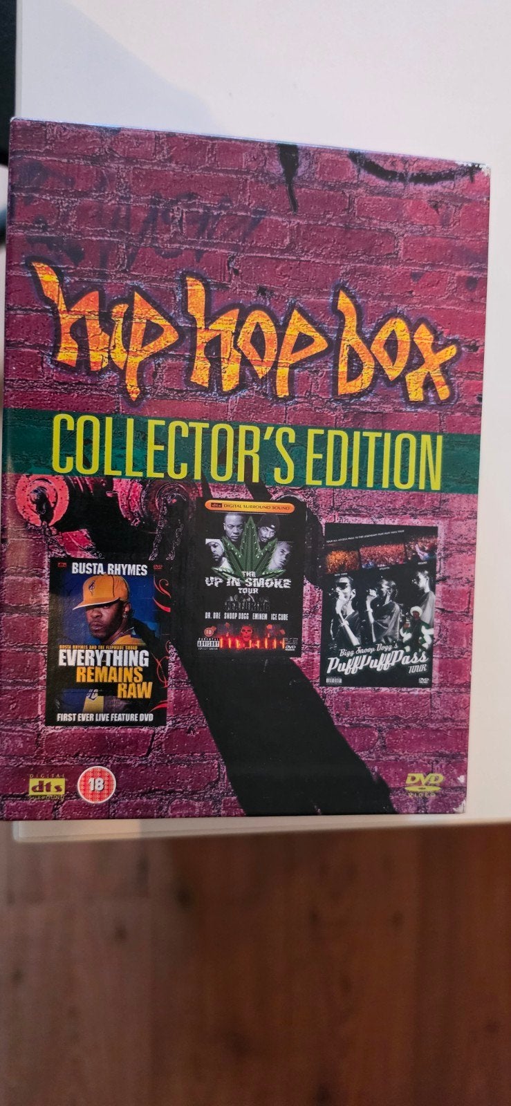 Hip Hop Box Collector's Edition DVD - Dr. Dre, Snoop Dogg, Vanaf 18 jaar, Inclusief doosje, Ophalen of Verzenden, Concert