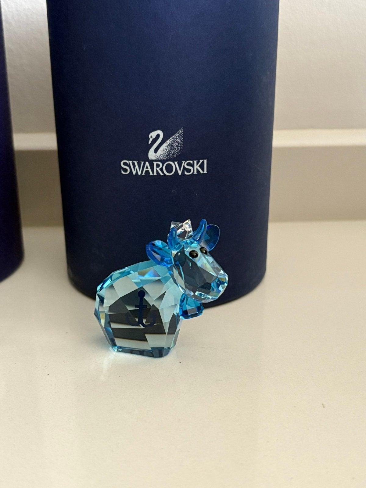 Swarovski sailor mo, Ophalen of Verzenden, Zo goed als nieuw, Figuurtje