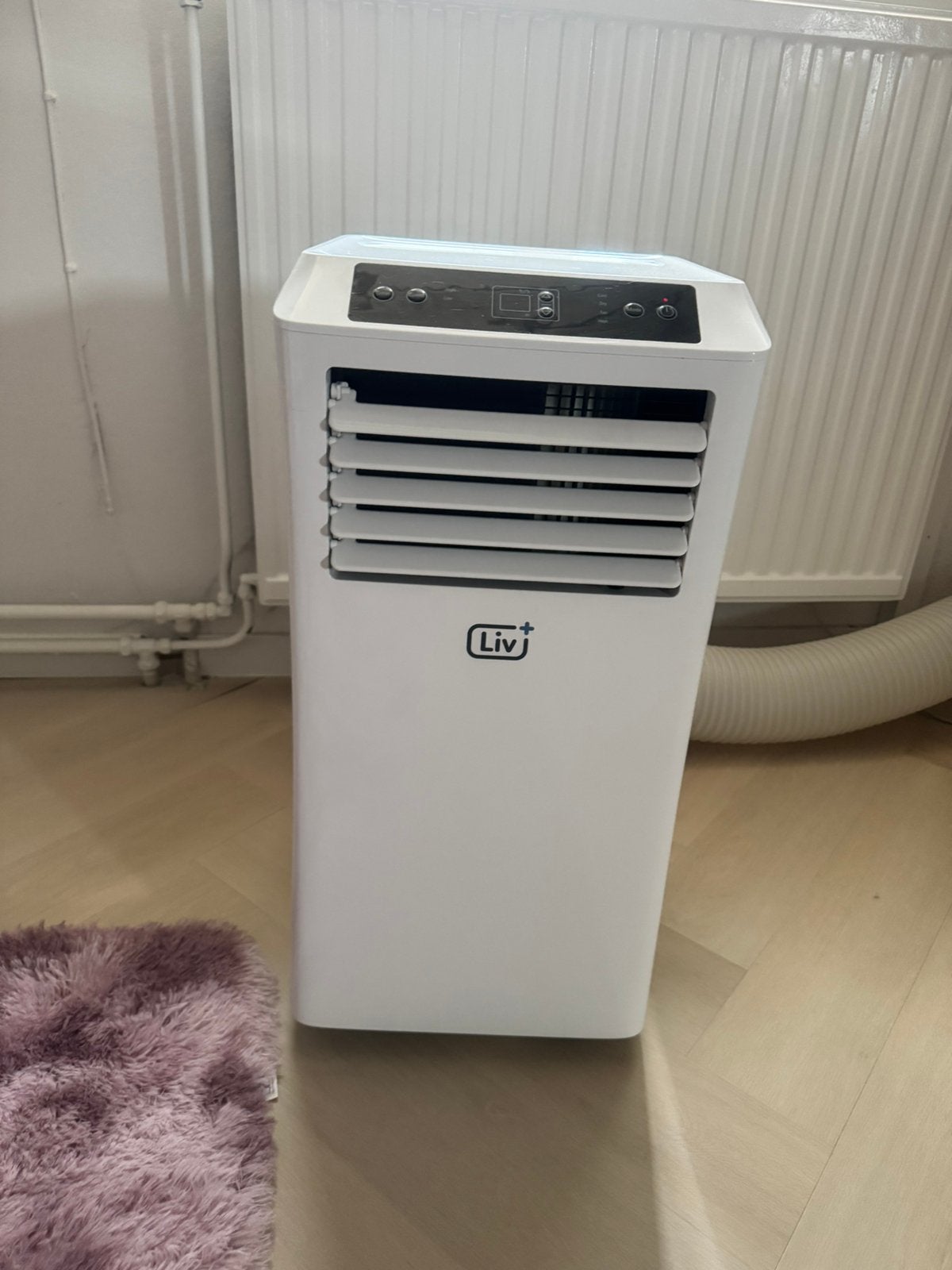 LIV mobiele airco met slang, Witgoed en Apparatuur, Minder dan 60 m³, 3 snelheden of meer, Ophalen of Verzenden, Zo goed als nieuw