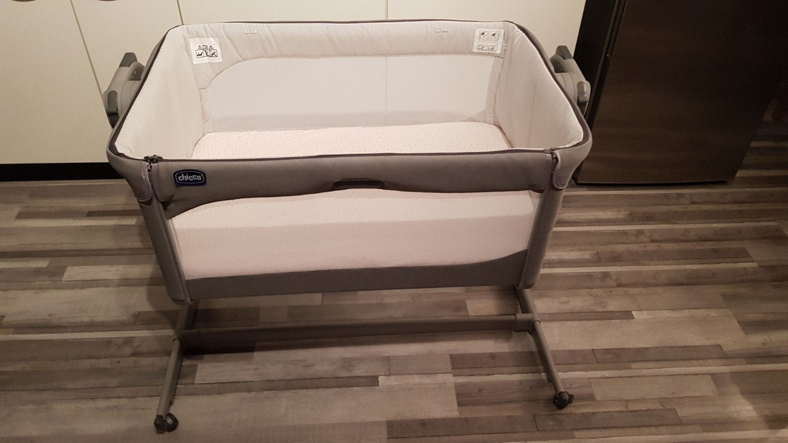 co sleeper Merk Chicco, Kinderen en Baby's, Ophalen, Minder dan 140 cm, Minder dan 70 cm, Matras