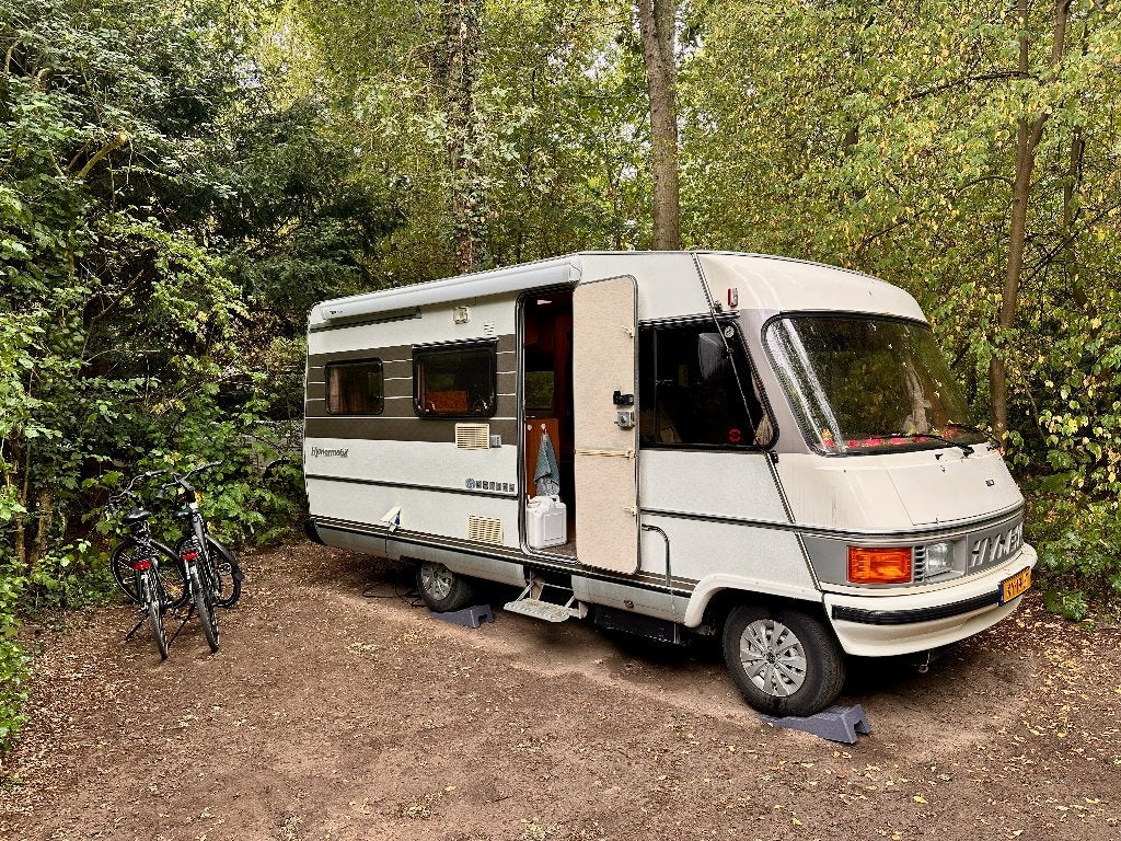 Hymer Mobil B534 1991, Caravans en Kamperen, Campers, Integraal, Ringverwarming, Fiat, Luifel