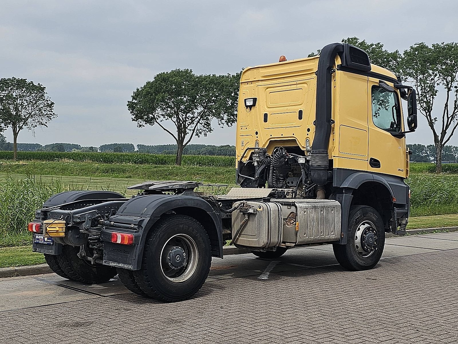 MERCEDES-BENZ AROCS 2043 AS steel suspension, Automaat, Stoelverwarming, Euro 6, 428 pk