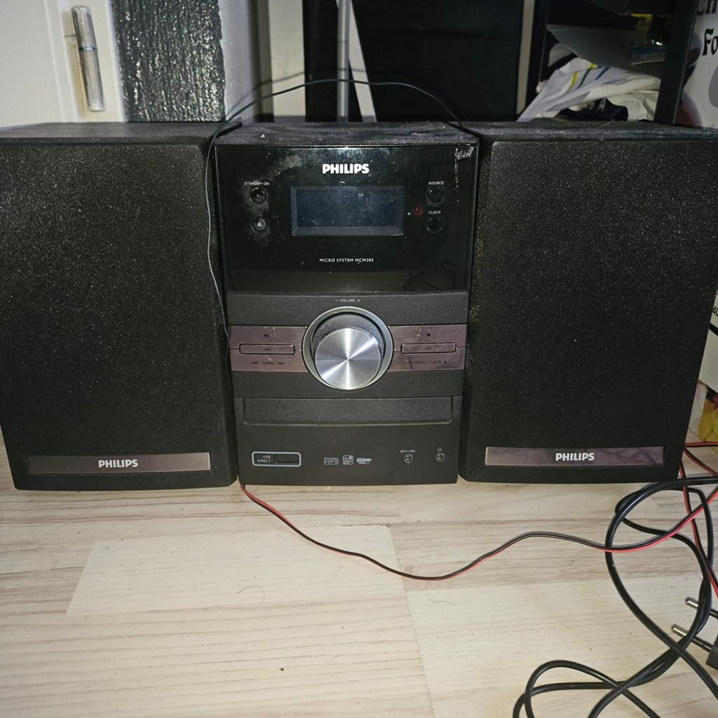 Philips Micro Systeem MCM205 - Compacte Stereo Set, Audio, Tv en Foto, Ophalen of Verzenden