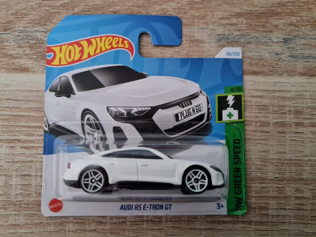 Audi RS E-Tron GT wit 1:64 (Hotwheels), Ophalen of Verzenden, Nieuw, Auto