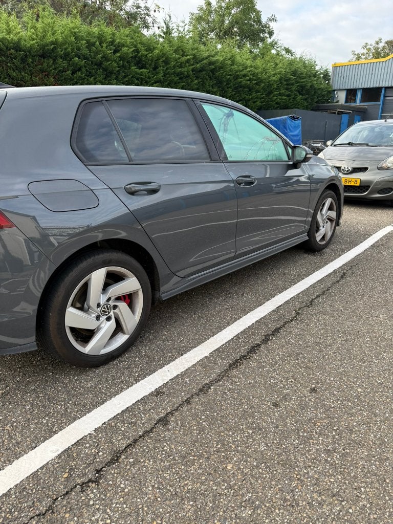 Golf 8 Lichtmetalen Velgen met WINTERBANDEN, Gebruikt, Banden en Velgen, 17 inch, Personenwagen