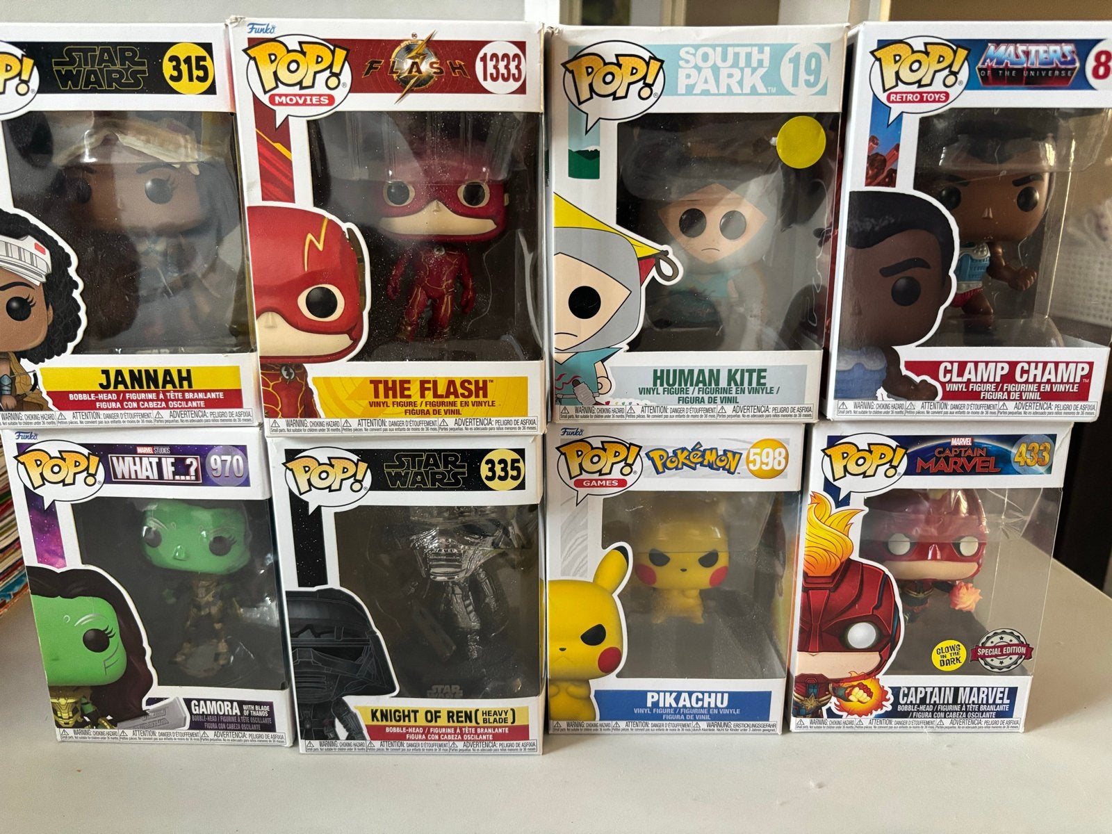 Diverse Funko Pop! Figuren - Star Wars, Marvel, South Park, Verzamelen, Ophalen, Zo goed als nieuw