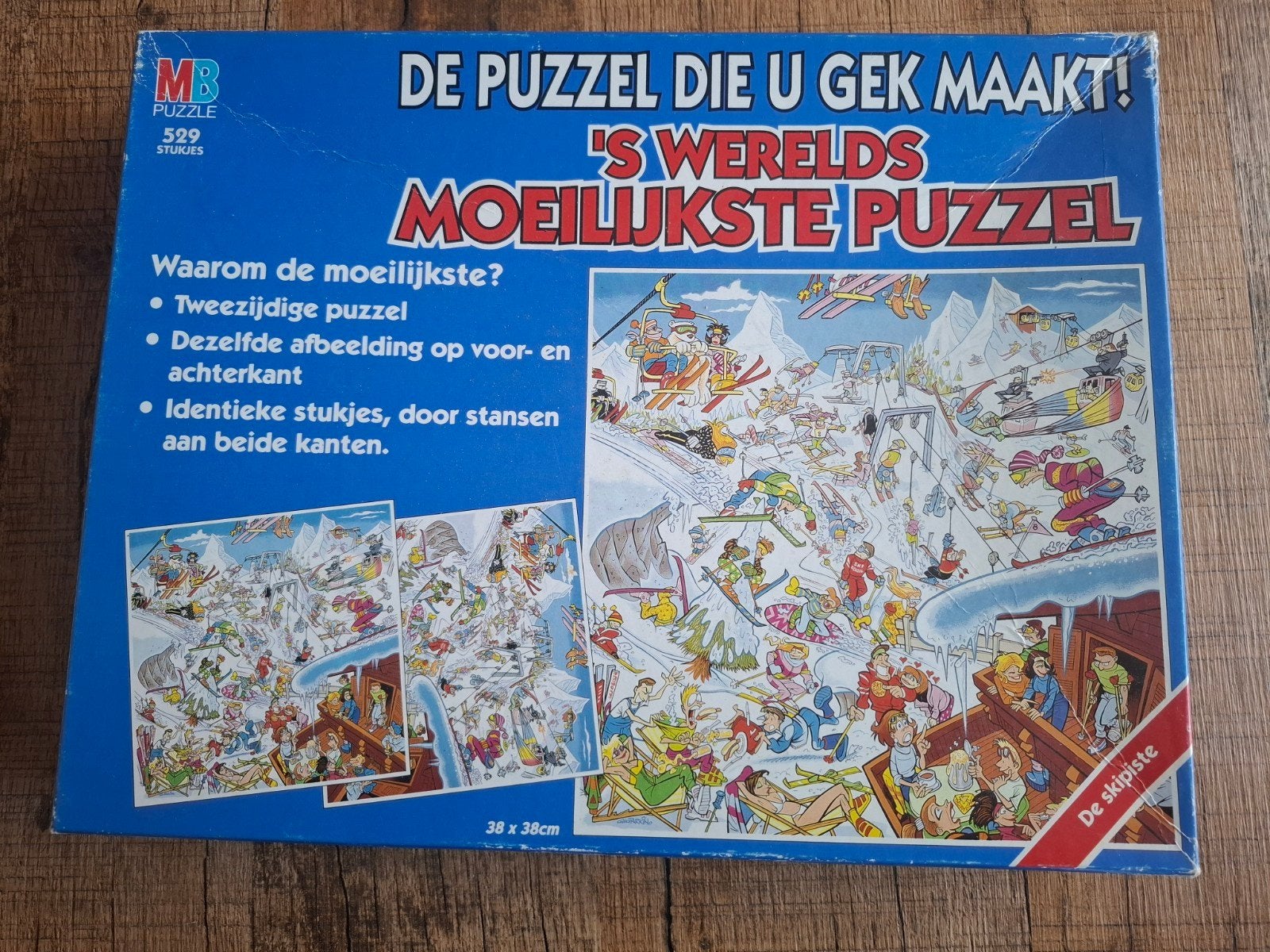 MB Puzzel 's Werelds Moeilijkste Puzzel - Wintereditie, Ophalen of Verzenden