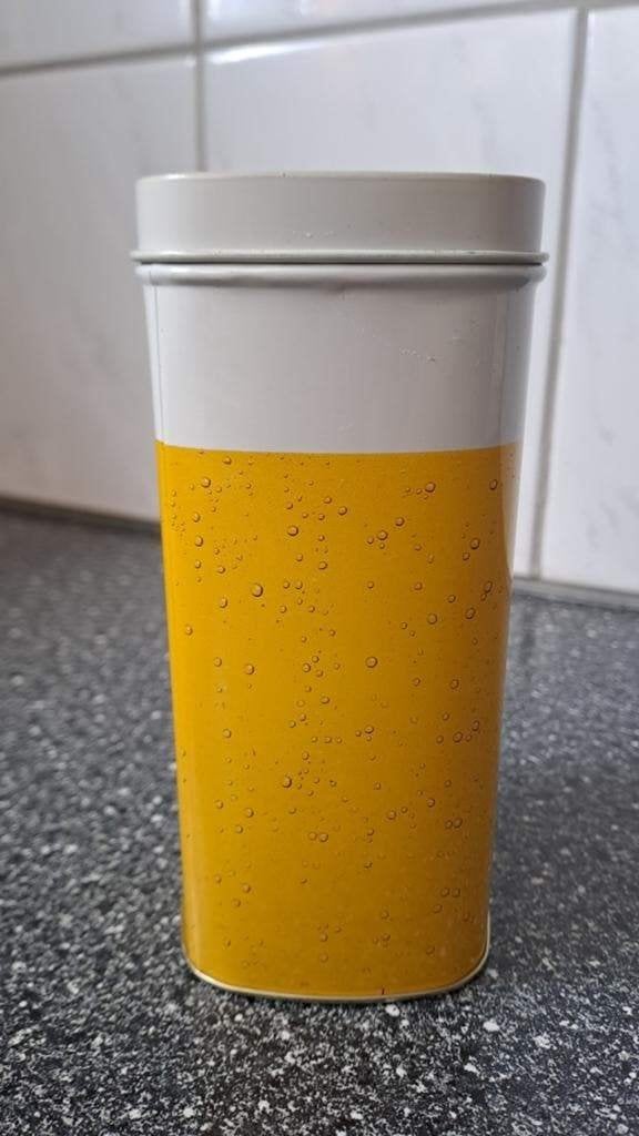 Vintage Heineken blik - Decoratief bewaarblik, Ophalen of Verzenden, Zo goed als nieuw, Heineken