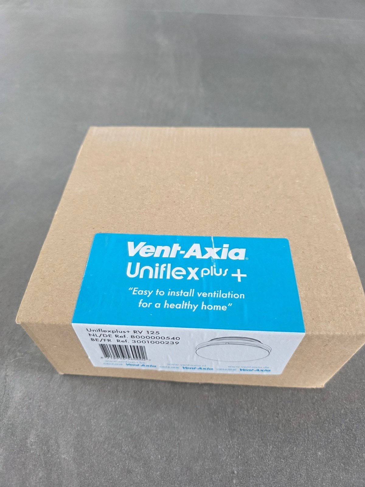 Vent-Axia Uniflexplus+ RV 125 Ventilator Nieuw, Ophalen of Verzenden, Nieuw, Ventilator