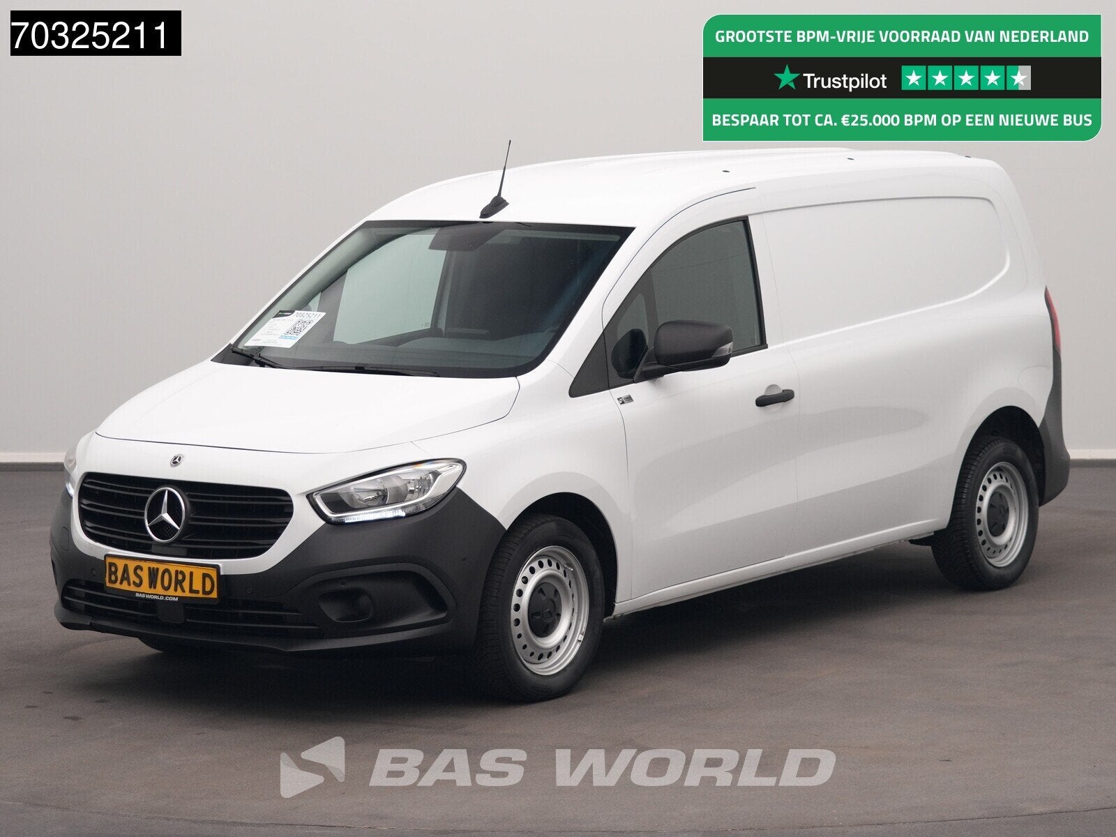 Mercedes Citan 112 CDI L2H1 LED Klima Kamera Tempomat Parken, Stof, Gebruikt, Euro 6, 4 cilinders