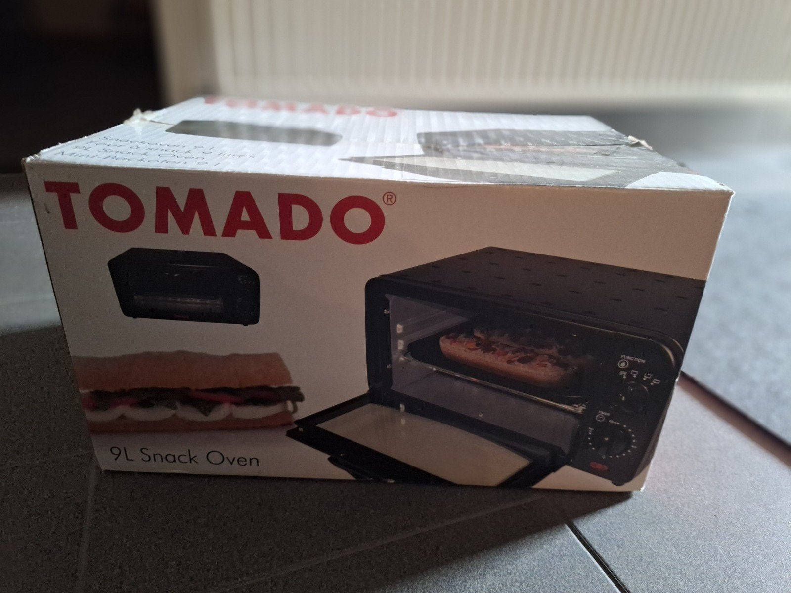 tomado mini oven  nieuw, Witgoed en Apparatuur, Contactgrills, Ophalen, Uitneembare platen, Zo goed als nieuw
