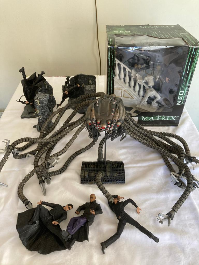 Mcfarlane The Matrix Actiefiguren Collectie - Neo, Sentin, Ophalen of Verzenden, Gebruikt
