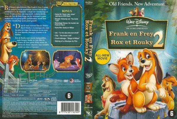 Frank en Frey 2 DVD, Europees, Tekenfilm, Verzenden, Zo goed als nieuw