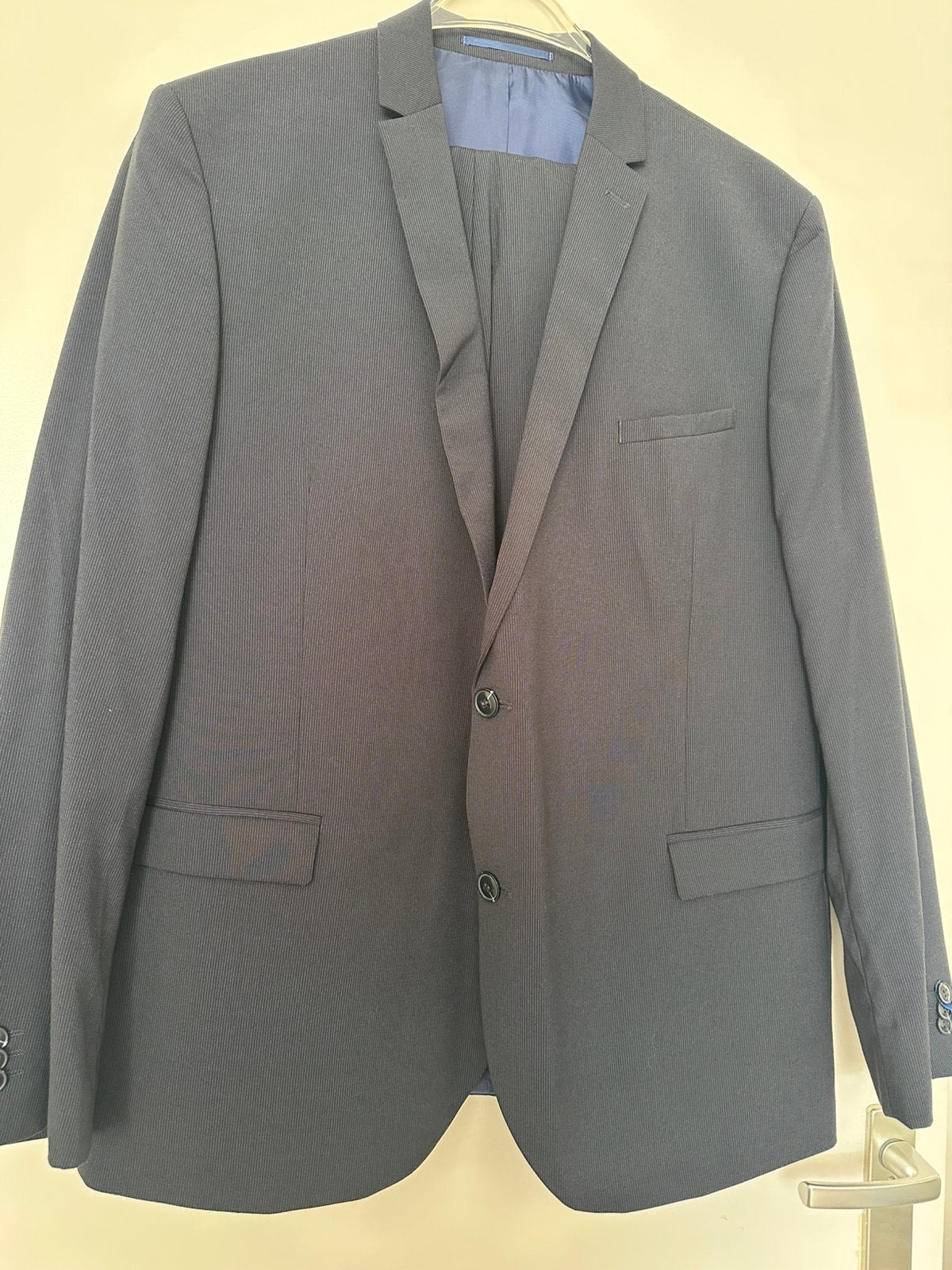 herenpak, Ophalen of Verzenden, Zo goed als nieuw, Maat 56/58 (XL), Zwart