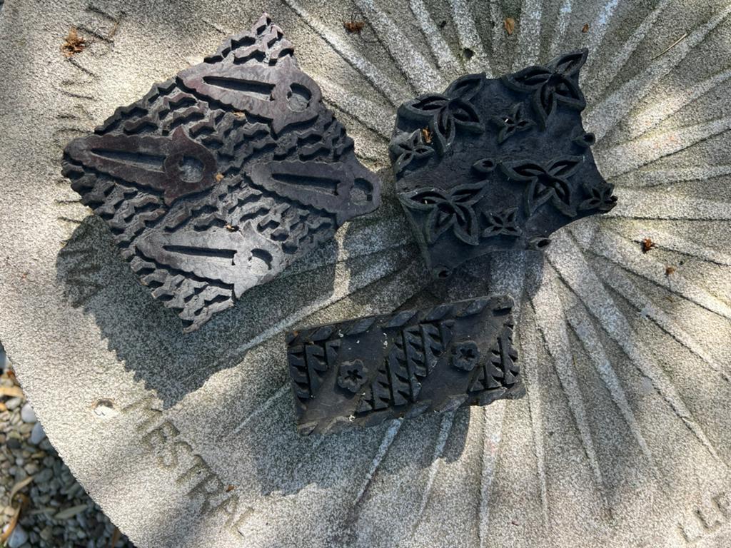Antieke batik stempels, Ophalen of Verzenden