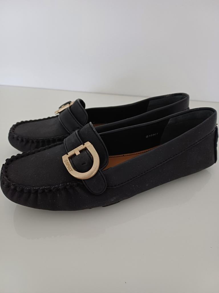 Zwarte instappers loafers v Esprit splinter nieuw, Nieuw, Ophalen of Verzenden, Esprit, Instappers