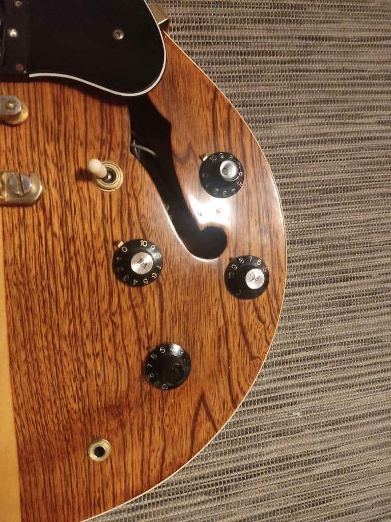 Foto 7 van Zeldzame vintage Suzuki Semi-Hollow jaren ’70 – ES-335 style